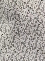 Tissu suisse de dentelle de cils de mariée en forme de cœur brodé sur mesure Affinity pour robes