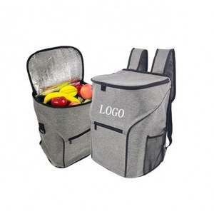 Tela ligera de poliéster 600D de gran capacidad con forro de Peva aislado Picnic Camping Oxford mochila más fresca suave - Product Image 1