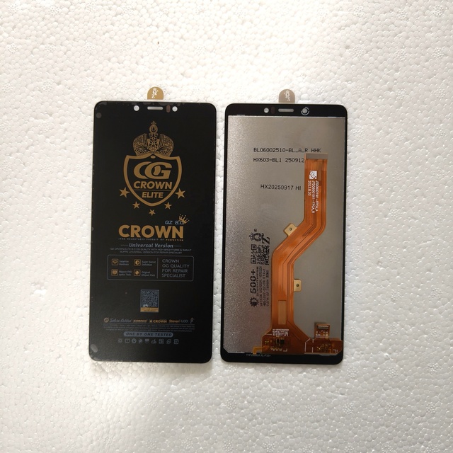 Crown Lcd Phone Screen Display for Tecno Itel Infinix P33+ LC7 Spark 2024 KD6 KE6 Smart 9 Spark 30 Hot50 KM4 Mobile Phones LCDs
