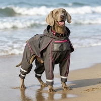 Chaleco Refrigerante para Perros, Ligero, de Malla Transpirable, de Secado Rápido, Resistente a las Manchas, con Protección Solar UPF 50+ para Todo el Cuerpo, 4 Patas, para Verano