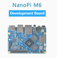 Carte de développement RK3588S nanopi M6 hôte intégré Android 12 box Ubuntu NANOPi machine a écran LCD 4/16/32 Go de mémoire sans EMMC