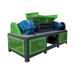 Vanest hoàn toàn tự động lốp tái chế lốp tái chế máy phế liệu kim loại đôi trục lốp Shredder máy - Product Image 4