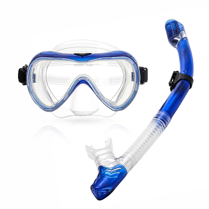 MASK100 Новая маска для дайвинга, силиконовая, с большой рамой, с линзами из закаленного стекла или поликарбоната, очки для дайвинга, снаряжение для плавания для взрослых - Product Image 3