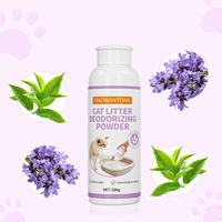Poudre désodorisante écologique pour litière de chat (200g) – Type adsorption, spécialement formulée pour les foyers multi-chats, élimination puissante des odeurs