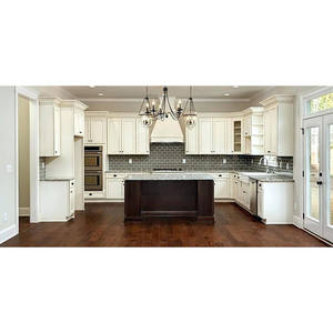 تصاميم مطابخ صغيرة لخزائن مطبخ كلاسيكية بأسعار معقولة مصنوعة من خشب الكرز - Product Image 5