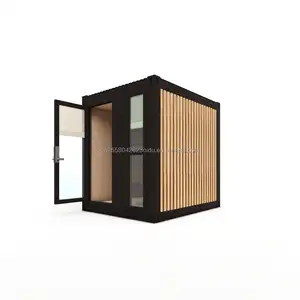 10ft container prefabricated house garden office bedroom mini sleeping warehouse mobile hotel