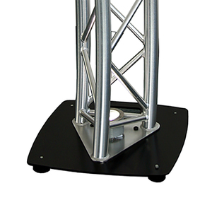 Bục Giảng plinth bục Bạc cong giàn với Acrylic hàng đầu cho hội nghị - Product Image 6