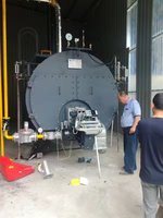 Generator Boiler Uap Berbahan Bakar Minyak 2t/h Tipe Horizontal Tabung Api Hemat Energi Efisiensi Tinggi untuk Pabrik Mesin EPS