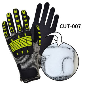 Gants de construction résistants à l'usure et à la haute pression en caoutchouc trempé de paume de haute qualité - Product Image 4