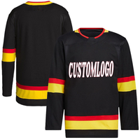 Maillots de hockey vierges vêtements de hockey sur glace en gros conception personnalisée chemises et hauts de sublimation vêtements de sport personnaliser le nom de l'équipe pour les adultes