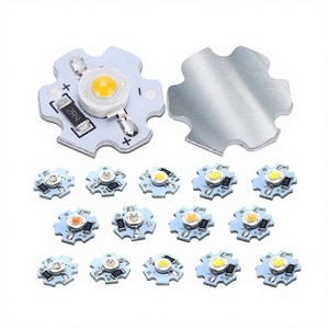 Scheda <span class=keywords><strong>LED</strong></span> Bicolore 1W, Diodi <span class=keywords><strong>LED</strong></span> a Doppio Colore Rosso Verde Blu Bianco, Chip <span class=keywords><strong>LED</strong></span> COB 5V 20mm in Alluminio per Torce <span class=keywords><strong>LED</strong></span> Fai-da-Te - Product Image 3