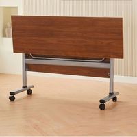 Table de formation pliable en gros, empilable et mobile sur roulettes pour centre de conférence et salle de classe