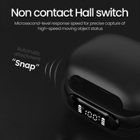 Écouteurs de jeu TWS, écouteurs Bluetooth 5.4 intra-auriculaires, écouteurs sportifs à réduction de bruit ANC ENC, écouteurs sans fil Hi-Fi
