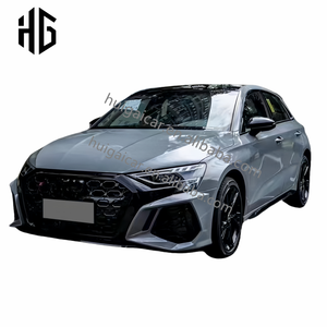 Kit de carrosserie RS3 ancien à nouveau pour <span class=keywords><strong>Audi</strong></span> A3 S3 berline hayon mise à niveau vers pare-chocs de voiture avant RS3 avec grille ensemble de pare-chocs arrière BodyKit - Product Image 6