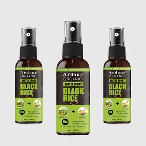 Spray de cabelo orgânico natural para mulheres e homens, produtos prontos para enviar, hidratante e nutritivo, baseado em plantas