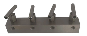 Collecteur d'huile portable à 4 sorties pour outils hydrauliques de réparation navale - Product Image 1