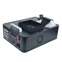 Machine à fumée MOKE 1500W avec 24 LED de 3W, projecteur de brouillard DMX télécommandé pour soirées, clubs, DJ et scènes