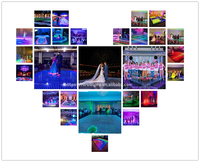 Pista de Baile LED RGBW para DJ con Control DMX512 y Clasificación IP33 para Decoración de Escenarios en Alquiler