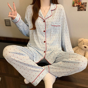 Fornitura di fabbrica prezzo più basso abbigliamento da notte da <span class=keywords><strong>donna</strong></span> <span class=keywords><strong>in</strong></span> <span class=keywords><strong>cotone</strong></span> latte da <span class=keywords><strong>donna</strong></span> set di abbigliamento da casa pigiama <span class=keywords><strong>vestiti</strong></span> per la casa - Product Image 3