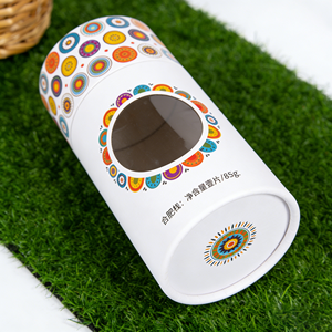 Wholesale Sturdy Cardboard Cylinder Tube With <b>Display</b> Window Custom Logo Eco Friendly Packaging - Product Image 6
