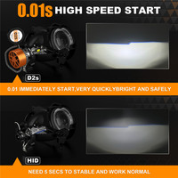 Haute qualité 55V haute luminosité LED phares voiture D1S D2S D3S D4S D5S D8S usine chinoise prix le plus bas HID Ballast Canbus 6000K