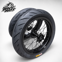 Kit Roda Supermoto Baru 17x2.5 17x3.5 CNC 6061 untuk Surron Ultra Bee Modifikasi Jalan Raya Kekuatan Tinggi 2026
