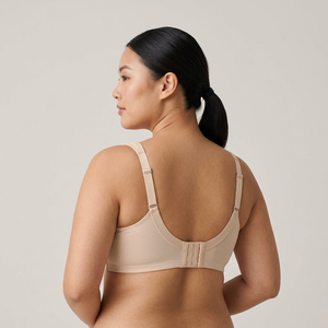 Soutien-gorge à armatures couvrant intégralement pour femmes, pour poitrines généreuses (bonnet D-G), en microfibre respirante, antibactérienne et sans couture, effet rafraîchissant, large - Product Image 2