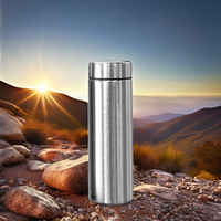 240/300/330ml pur titane vide Thermos tasse Double couche PC Liner Premium Camping bouteille d'eau pour hommes femmes en plein air boîte-cadeau