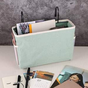 Bedside Storage Organizer Bed Table Package Sofa <b>TV</b> <b>Remote</b> <b>Control</b> Hang Caddy Sofa Storage Organizer Bedstead Pocket - Product Image 4