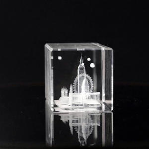 Honor of <span class=keywords><strong>Crystal</strong></span> personalizado 3D grabado láser cubo de cristal K9 cristal personalizado recuerdo artesanías - Product Image 4