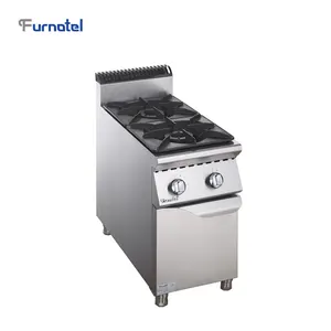 Furnotel 900 Series Chinese Style Two Burner Cooking Range Without Oven