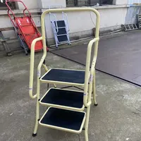 तीन कदम गद्देदार के साथ सुरक्षा सीढ़ी Handrails