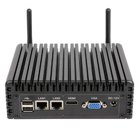 Nueva Mini PC Industrial 4G120G Intel POS, Consola de Juegos sin Ventilador con Sistema Operativo Windows 10, Mini PC Industrial en Venta