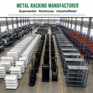 Özel Tasarım Metal Saç Boyası Sergi Rafı, Salon Güzellik Malzemeleri Mağazası Fabrikası OEM ODM için Bölmeli Raflarla - Product Image 4