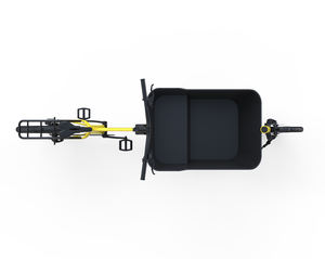 Kuake bicicleta rockshox personalizada con suspensión de 2 ruedas cuadro de conducción medio velomóvil bicimoto bicicleta eléctrica de carga con asiento para niños - Product Image 5