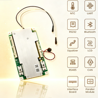 Système de gestion de batterie (BMS) intelligent pour véhicules électriques avec suivi GPS, 24S 72V 80A, communication Bluetooth 4G pour la surveillance cloud des véhicules électriques