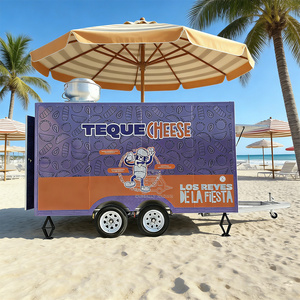 Mobile Vending Cart Customized Bubble Tea Food Truck Ice Cream <b>Trailer</b> Coffee <b>Trailer</b> Food <b>Concession</b> <b>Trailer</b> - Product Image 2