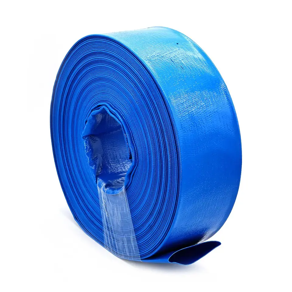 Agricultural Irrigation Water Layflat hose 3 " 4" 6" 8 inch Discharge PVC Layflat Pipe