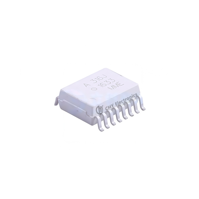 HCPL-316J-500E Optocoupler IC Chip SO-16-300 Isolation Drive Electronic Semiconductor Component 316J HCPL-316J-500E