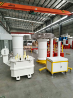 Résonance en série à fréquence variable HVD-150CX 75KV pour équipement électrique haute tension capacitif soumis à une tension de résistance AC