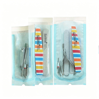 200 pièces/boîte Sachets de stérilisation autoclavables à triple bande de scellage, certifiés CE, qualité médicale, avec indicateur bleu