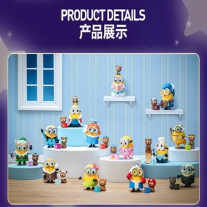 POPMART Bubble Mart <span class=keywords><strong>BOB</strong></span> <span class=keywords><strong>et</strong></span> TIM's Bedtime Fantasy Story Series Boîte aveugle faite à la main Cadeau Ornement Boîte mystère Poupées - Product Image 6