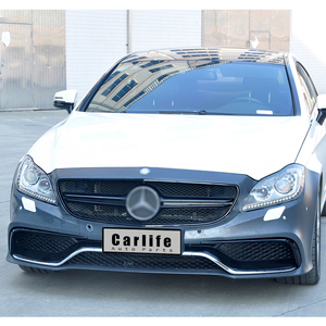 Kit carrosserie automobile pour Mercedes Benz <span class=keywords><strong>CLS</strong></span> classe W218 2011-2017 passage à CLS63 <span class=keywords><strong>AMG</strong></span> avec pare-chocs avant. - Product Image 1