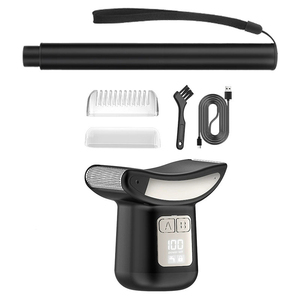 Afeitadora Eléctrica Impermeable IPX6 para Hombre, Kit de Cuidado Personal con Cuchillas de Acero Inoxidable y Pantalla LED - Recortadora Corporal e Íntima - Product Image 2