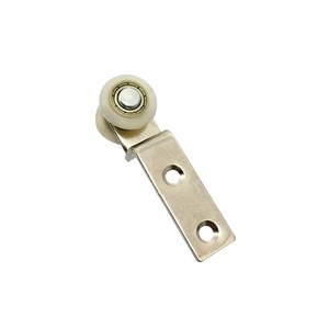 Roulette de porte coulissante silencieuse, petite roue suspendue en fer, épaisseur de paroi de 2 mm, pour portes en bois de cuisine et salle de bain - Product Image 4