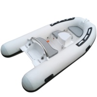 Goboat RIB300 Perahu Karet Tiup Aluminium, Lantai Tiup PVC 3M 10 Kaki untuk RIB300