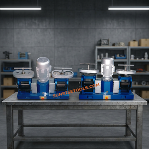 เครื่องรีดโลหะทำเครื่องประดับ SunriseTools ขนาด 8 นิ้ว รูปทรงไม่สม่ำเสมอ หัวคู่ พร้อมบริการทำแม่พิมพ์ สำหรับทำเครื่องประดับ DIY - Product Image 5
