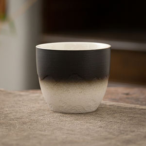 Vente en gros de tasses à thé et à café en céramique japonaise en porcelaine faite à la main, style Japandi, 4 pièces, compatibles lave-vaisselle, qualité <span class=keywords><strong>alimentaire</strong></span>, tasses à matcha, cadeau - Product Image 2