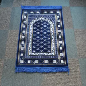 Tapete de oração com novo design, tapete de oração islâmico