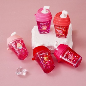 Wholesale Cute Mini Milk Tea Cup Lip Tint Matte Long Lasting Lipgloss Girl Lipstick Makeup Clear Lip Oil <strong>Drink</strong> Lip <strong>Gloss</strong> - Product Image 4